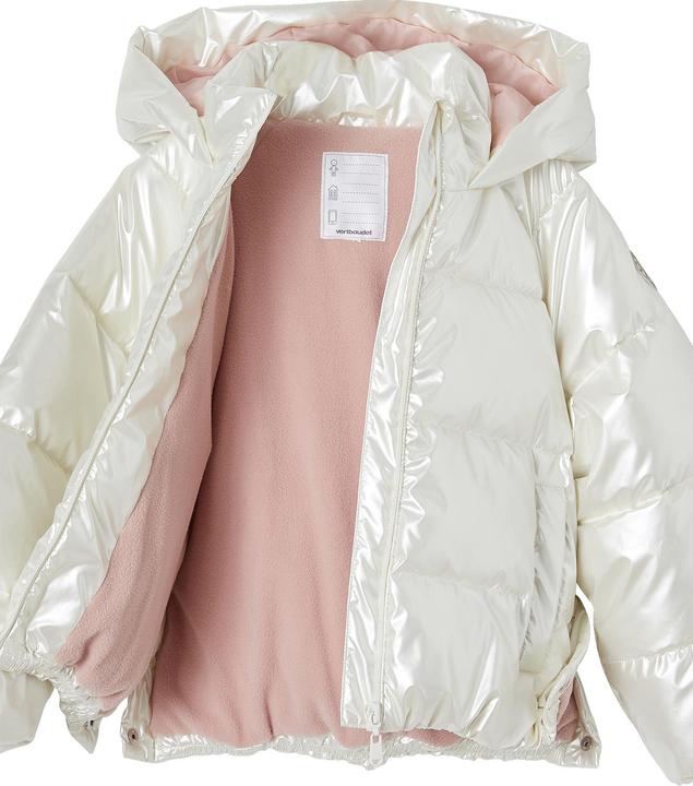 Produktbild Vertbaudet Mädchen Kapuzen-Steppjacke in Perlmutt-Optik, Wattierung Recycling-Polyester (86)