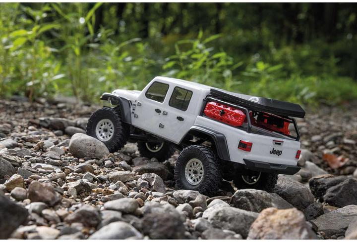 Produktbild Axial Scale Crawler SCX24 Jeep JT Gladiator Weiss, RTR (RTR Ready-to-Run)