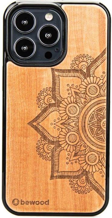 Produktbild Bewood Mandala Apple Tree Wooden Case for iPhone 13 Pro - Light Brown (Apple iPhone 13 Pro)