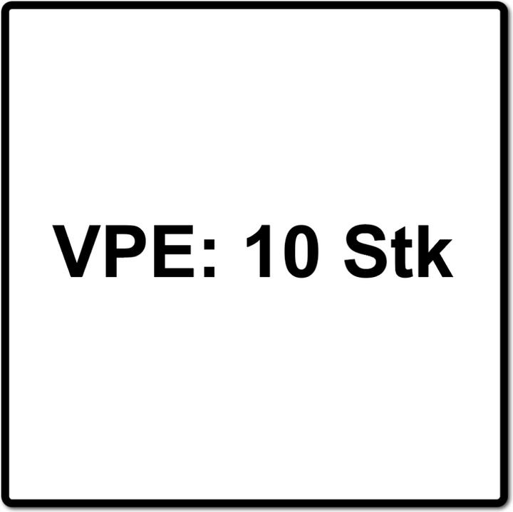 Actual product image Makita Fleece filter bag dust bag 6 L 10 pcs. ( 191C26-2 ) for vacuum cleaner DVC 660 / 665 (10 x)