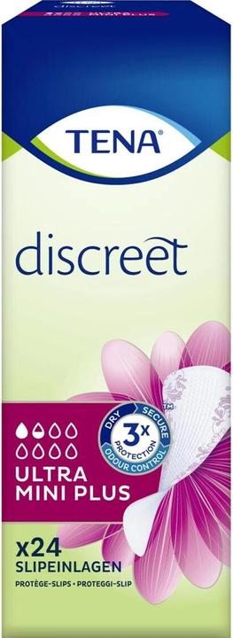 Tena Inkontinenz Einlagen Discreet Ultra Mini Plus 24 Stück (24 x)