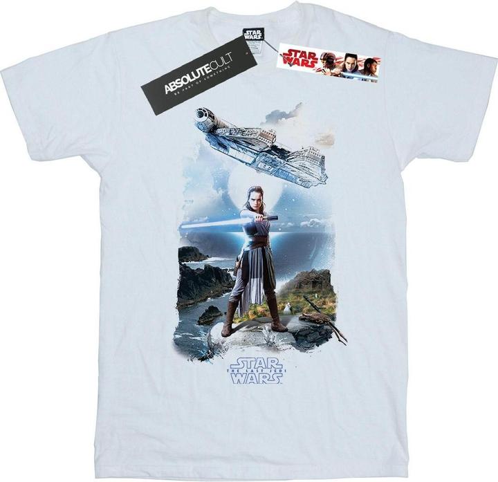 Star Wars The Last Jedi Rey Falcon TShirt Jungen