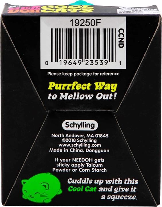 Image du produit NeeDoh Schylling Nee Doh Cool Cats Balle anti-stress