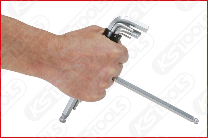 Actual product image KS Tools 3-in-1 Allen Key Lug Wrench Set