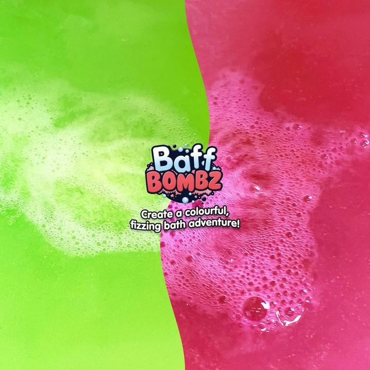 Zimpli Kids Lama Baff Bombz – Farbwechselnde sprudelnde Badebomben für Kinder, hautfreundlich (2 ml, Badekugeln)