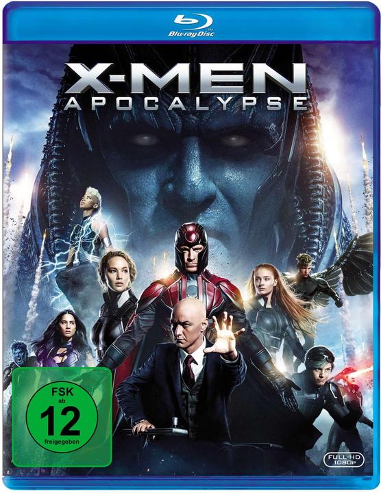 X-Men : Apocalypse (Blu-ray, 2016, Allemand)