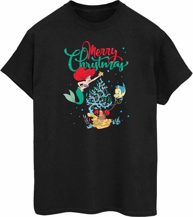 Disney Princess Ariel Merry Christmas TShirt (M)