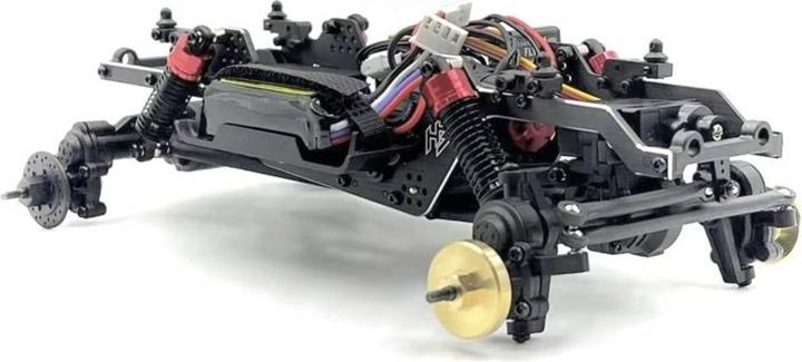Actual product image Absima Hobby Plus CR18P EVO PRO JUICED Rot Brushless 1:18 RC Modellauto Elektro Truggy (RTR Ready-to-Run)