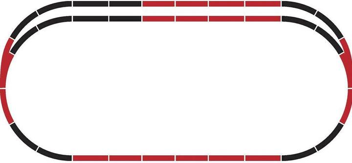 Productafbeelding Märklin H0 C-spoor (met ballast) 24903 (H0-maatstaf)