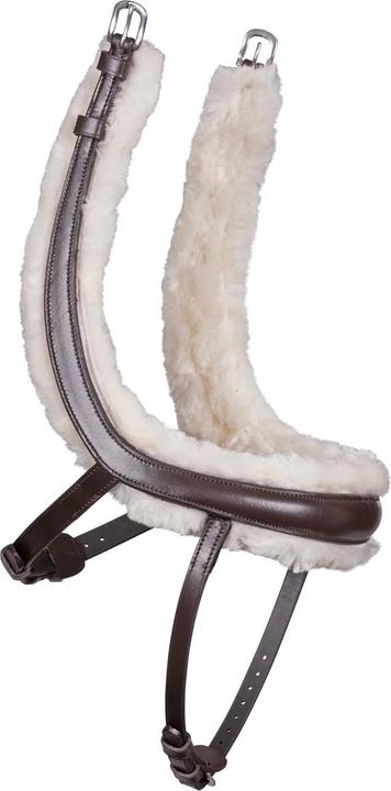 Immagine prodotto Velociti Rapida, foderato in pile e in pelle, è un archetto da naso curvo per cavalli.