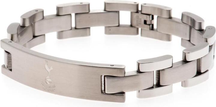 Actual product image Tottenham Hotspur FC Engraved Crest Bracelet (22 cm, 100% synthetic material)