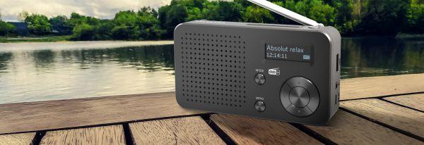 Image du produit Telestar TOP 100 sw portables Radio DAB+/UKW,Bluetooth,USB,Akku (FM, DAB+ DAB, Bluetooth, WiFi)