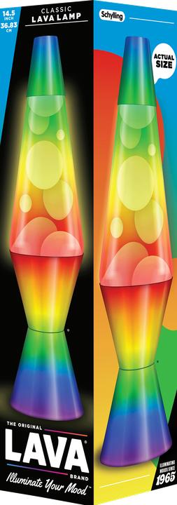 Produktbild la.va Lamp 37cm White/Tri-colour Rainbow Base (G9)