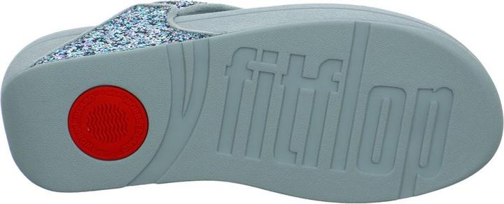 Actual product image Fitflop Lulu Multi Tonal Glitter Toe Post Sandals (39)