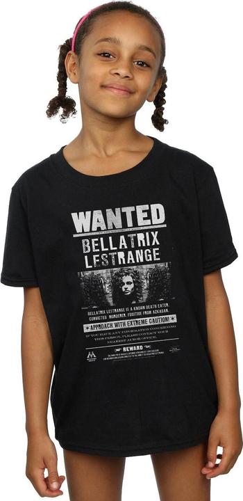 Immagine prodotto Ragazze Bellatrix Lestrange Wanted Poster - Maglietta in cotone (128)