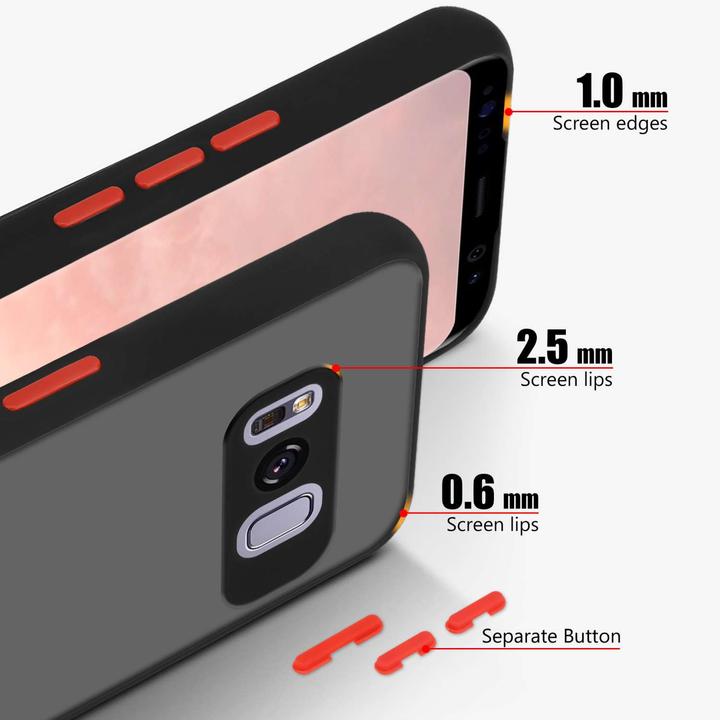 Produktbild Cadorabo Hülle für Samsung Galaxy S8 PLUS Matt Design (Samsung Galaxy S8+)