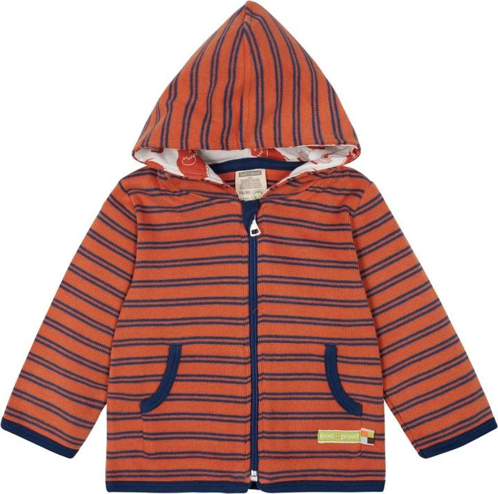 Produktbild loud + proud Jacke Ringel Cinnamon (86)
