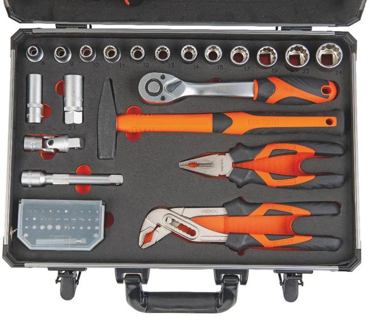 Actual product image Kendo Tool case 76-piece (76 pieces)