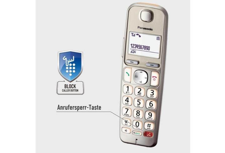 Produktbild Panasonic KX-TGE250SLN DECT Telefon