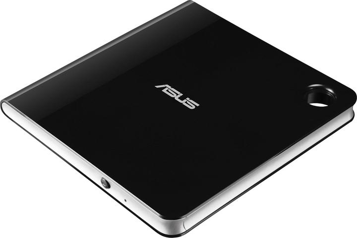 Actual product image ASUS SBW-06D5H-U BLACK USB3.1 (Blu-ray drive, Blu-ray burner, CD burner, CD drive, DVD writer, DVD drive)
