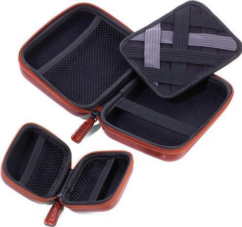 Immagine prodotto Troika Custodia per accessori da viaggio Onpack in similpelle marrone