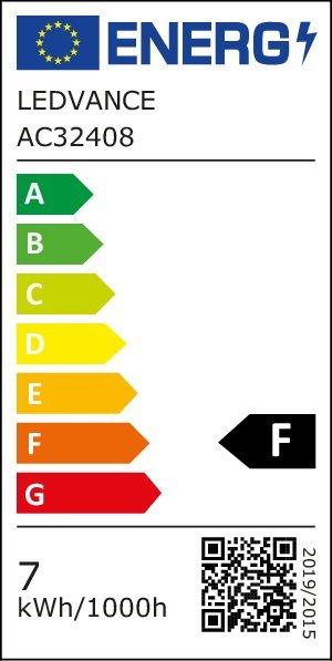 Energy Label Osram Star Classic A (E27, 6.50 W, 650 lm, 1 x, F)