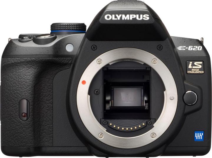 Olympus E-620, DSLR, 12 Mpixel, Body inkl. HLD-5 Griff (12.30 Mpx)