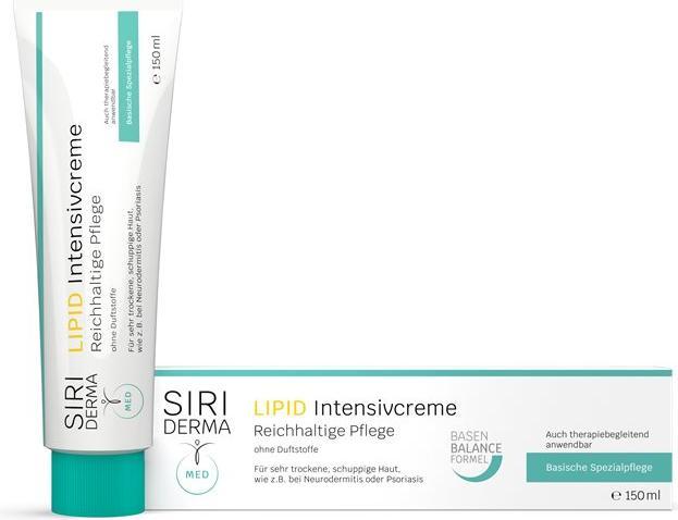 Siriderma Aufbau Pflegecreme BASIS ohne Duftstoffe (150 ml, Gesichtsbalsam)