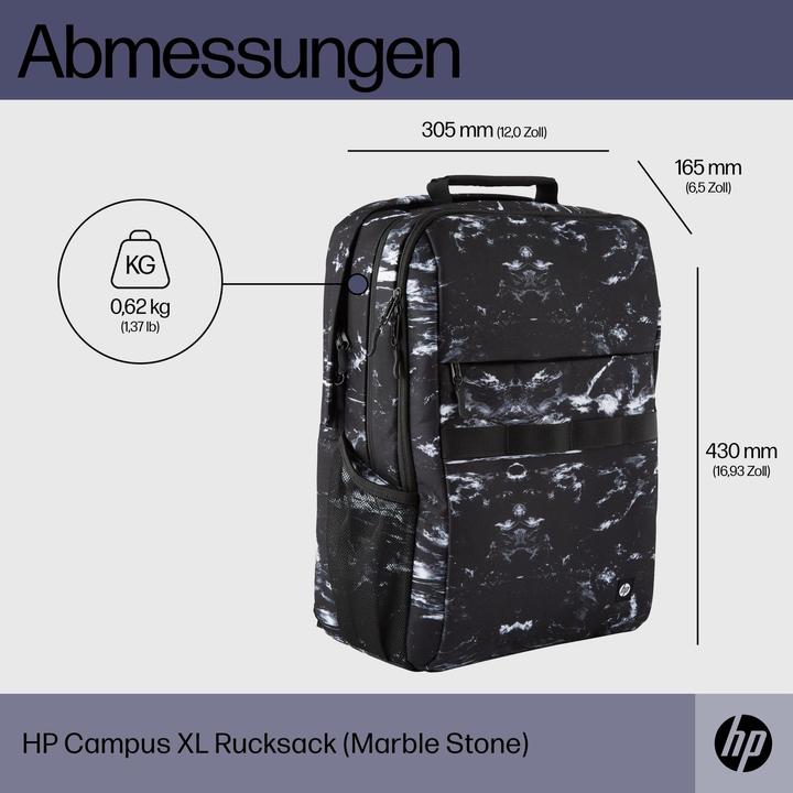Image du produit HP Sac à dos Campus XL Marble Stone (P) (20 l)