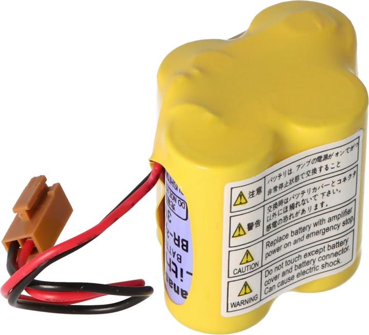 Actual product image Panasonic Battery CNC BR-2/3AGCT4A, Fanuc A98L-0031-0025, BR-2/3AG (1 pcs., 2400 mAh)