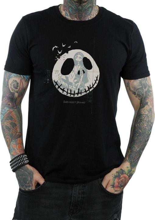 Immagine prodotto Disney Nightmare Before Christmas Seriously Spooky Maglietta Uomo (XL)