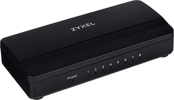 Image du produit Zyxel GS-108SV2 Commutateur multimédia Gigabit Ethernet de bureau à 8 ports (8 Ports)