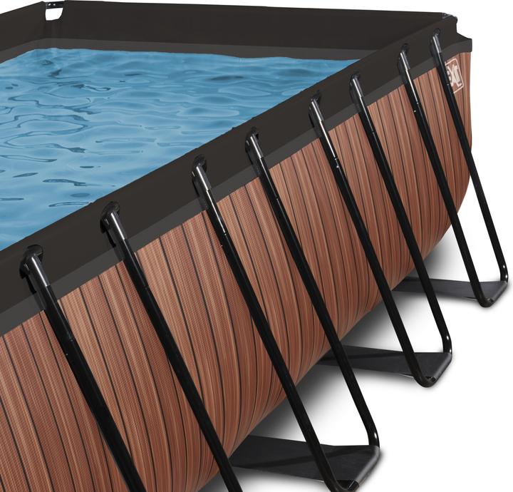 Immagine prodotto Exit Piscina in legno con filtro a sabbia (540 x 250 cm)