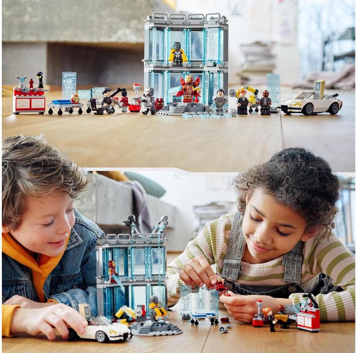 Produktbild LEGO Iron Mans Werkstatt (76216, LEGO Marvel)