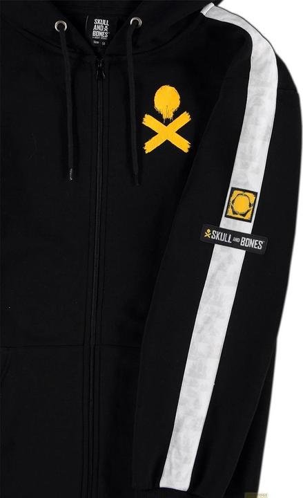 Actual product image Difuzed Skull and Bones Sweater à capuche Pirates Cross (S) (S)