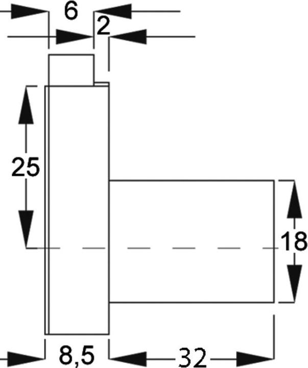 Produktbild WKS - P5000 Aufschraub-Riegelschloss