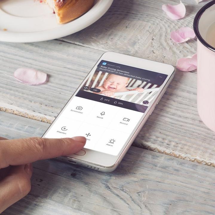 Produktbild Alecto Smartbaby 10 (Babyphone mit Kamera, 300 m)