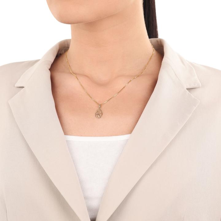 Produktbild Amor Anhänger für Damen, Gold 375, Zirkonia synth. (Gold 375, 9 ct)