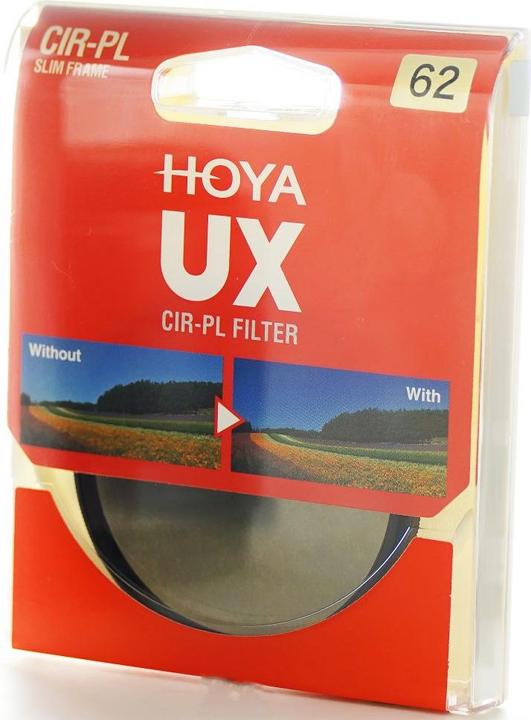 Image du produit Hoya UX CIR-PL Filter (37 mm, Filtre polarisant, 37 mm)