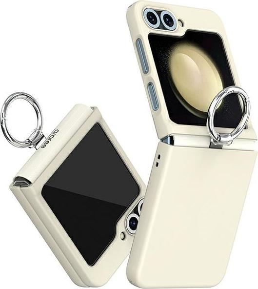 GCS etui Aero Flex R Sam Z Flip6 kremowy/cream AR20-02022B (Samsung Galaxy Z Flip6, Samsung Galaxy Z Flip7 FE)