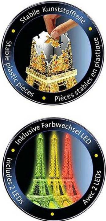Produktbild Ravensburger Eiffelturm bei Nacht (216 Teile)