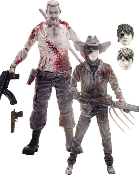 Image du produit McFarlane The Walking Dead : Abraham Ford & Carl Grimes Previews Exclusive (set de 2)