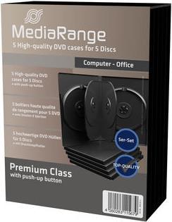 Actual product image MediaRange DVD-Hüllen für 5 Discs