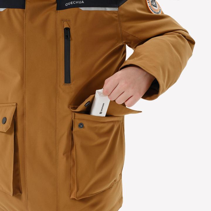 Immagine prodotto Quechua Giacca invernale parka bambini taglia 122-170 calda fino a -23 °C impermeabile per escursioni -