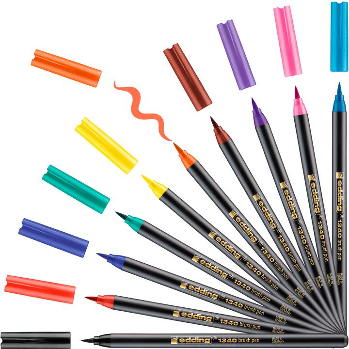 Actual product image Edding Zendoodle (Multicoloured, 10 x)