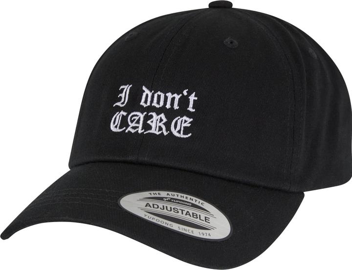 Actual product image Mister Tee MisterTee I Don't Care Low Profile Cotton Twill - 180759 (One size)
