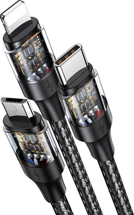 Immagine prodotto Usams 3in1 (1.20 m, USB 3.0, 65 W)