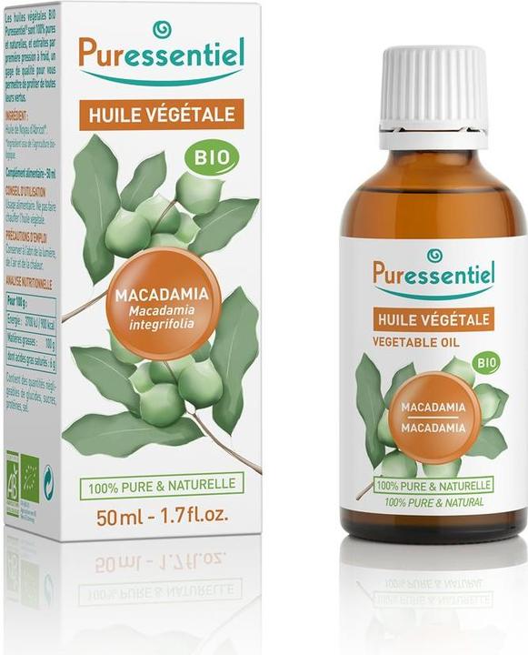 Produktbild Puressentiel Pflanzenöl Macademia Bio Öl (Körperöl, 50 ml)