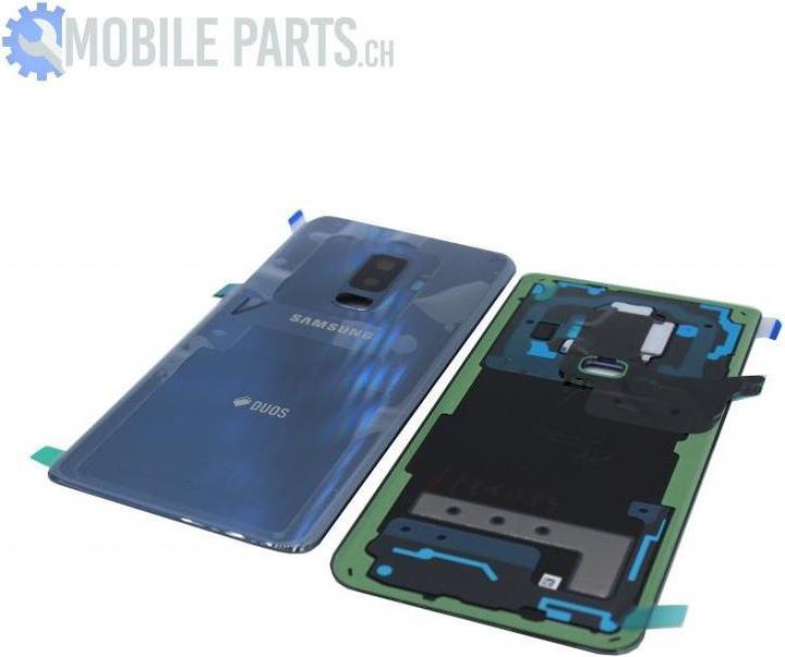 Image du produit Samsung Original Galaxy S9 Plus Backcover / couvercle de batterie DUOS bleu
