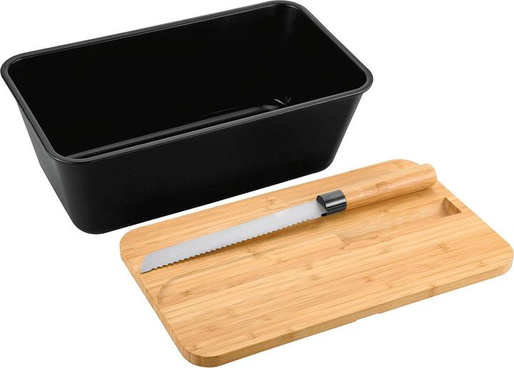 Produktbild Kesper Brotbox m.Messer schwarz